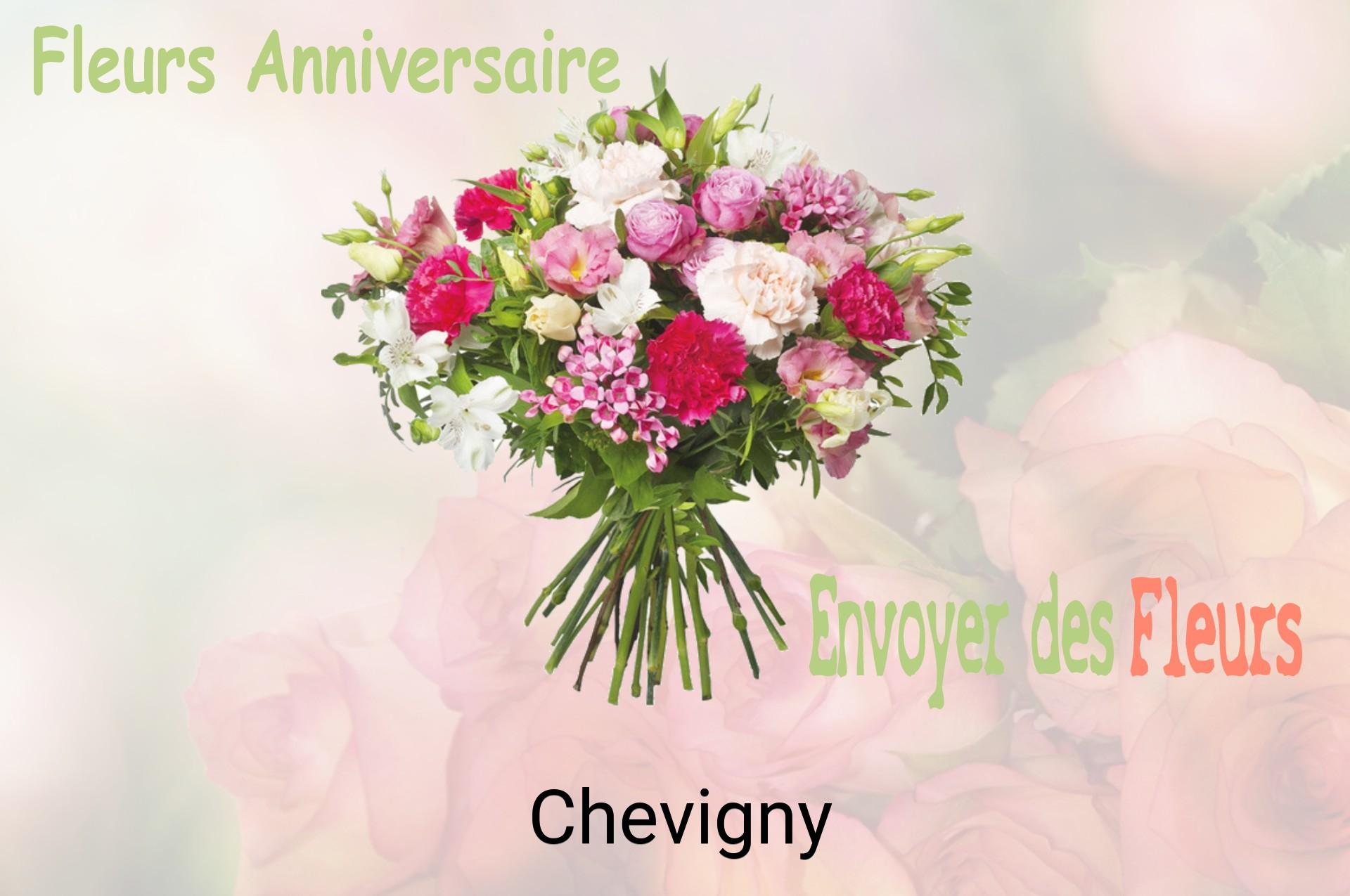 Bouquet de fleurs d’anniversaire livré à Chevigny